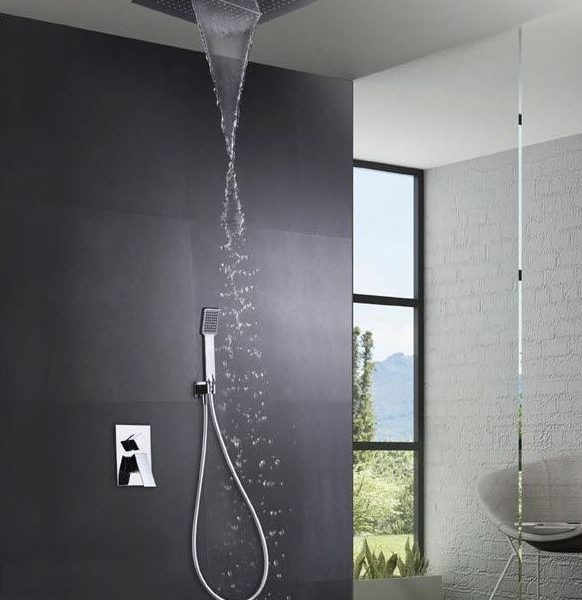 Conjunto ducha a techo Málaga Imex