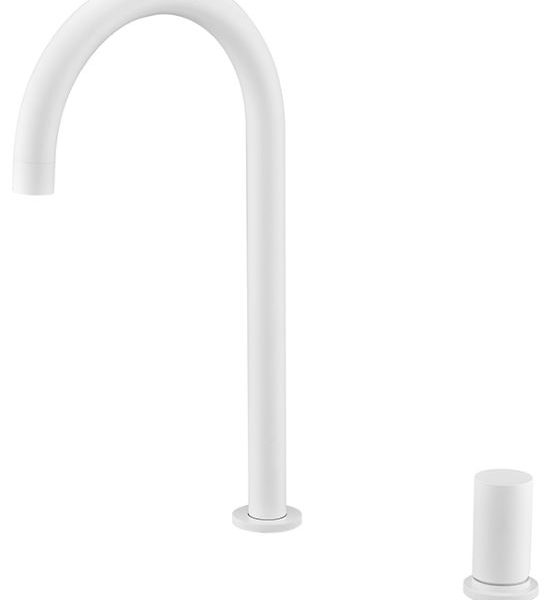 Grifo de fregadero Manacor Blanco Mate Imex