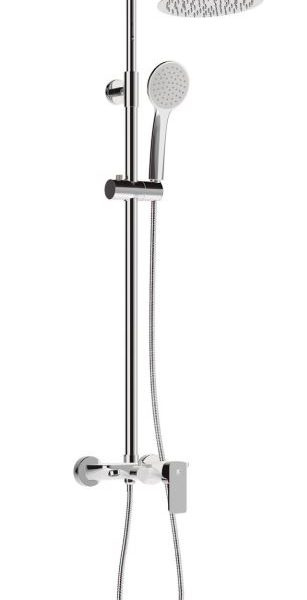 Columna de bañera con monomando Skara