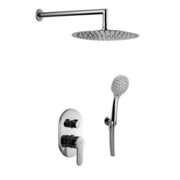 Conjunto de ducha a pared OMNIA