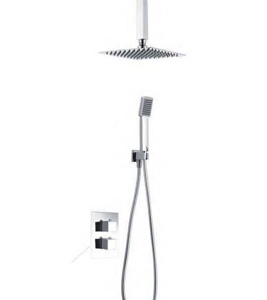 Conjunto de ducha termostática cromado Ons Imex